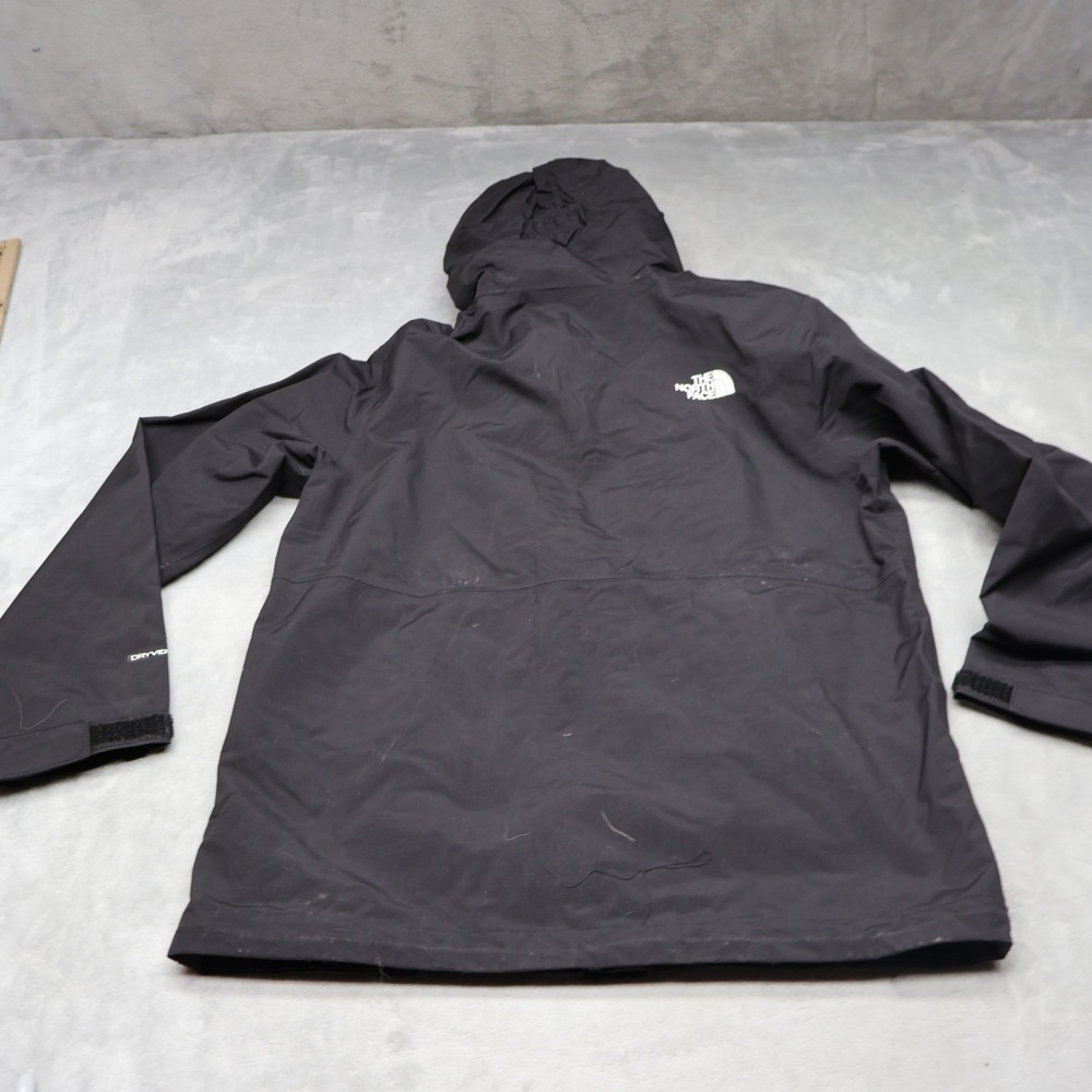 North Face Jacket Boy Medium 10/12 Black Vortex Triclimate Waterproof 3in1 Shell - Picture 13 of 16